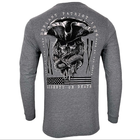 Howitzer Style Men's T-Shirt Defiant Sketch Military Grunt MFG - Picture 3 of 9